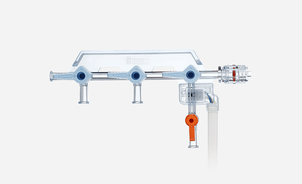 Disposable Manifold with Integral Transducer: Enhanced Signal Response and Easy Connection